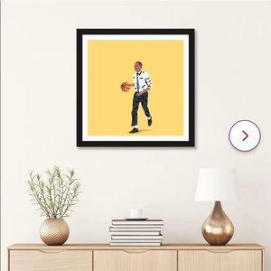 NEW Framed Balling Barak Obama